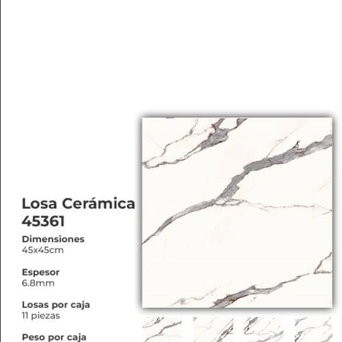 LOSA CERAMICA 45X45 45361