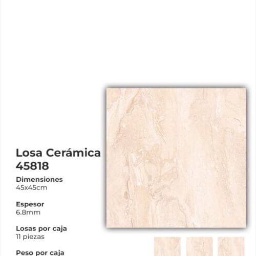 LOSA CERAMICA 45X45 45818