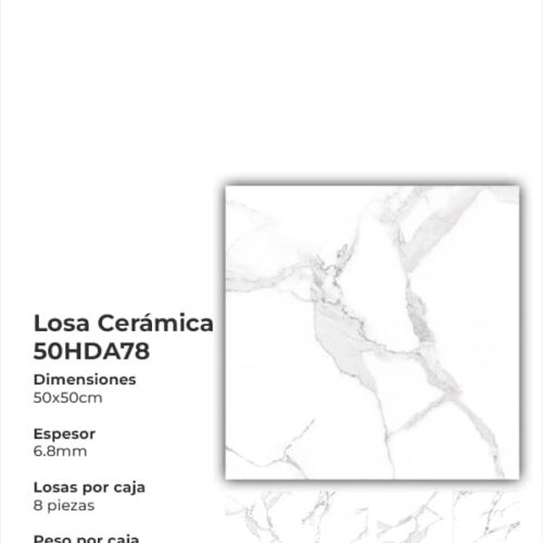 LOSA CERAMICA 50X50 50HDA78
