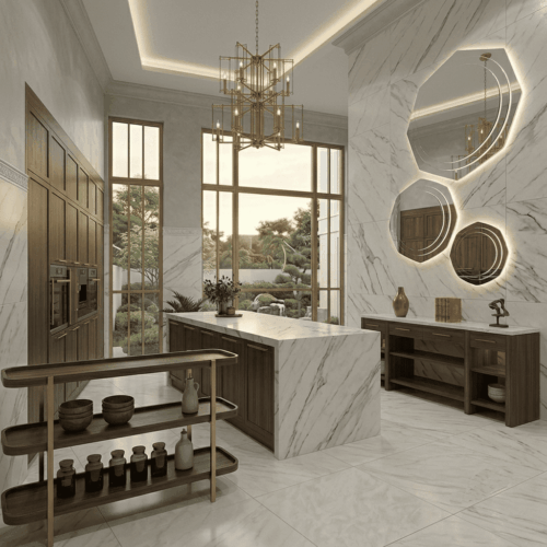 PORCELANATO 60x60 STATUARIO LEO