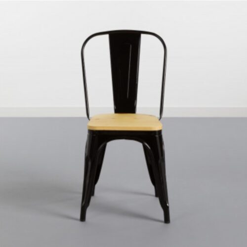SILLA METÁLICA/MADERA