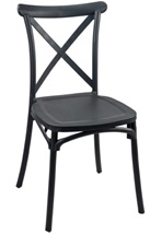 SILLA RESINA Y FIBRA VIDRIO CAROLINE